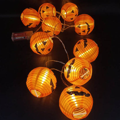 Frendorf | PumpkinGlow Halloween LED Lichterkette | Kürbis Design | Wasserdicht & Outdoor Deko