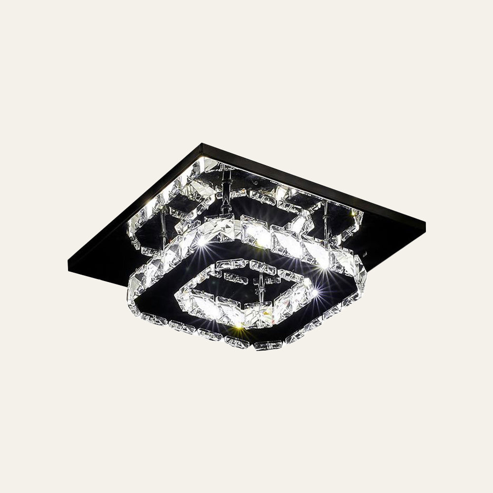 Frendorf | Deckenleuchte Kristall LED Modern Flush Fixture
