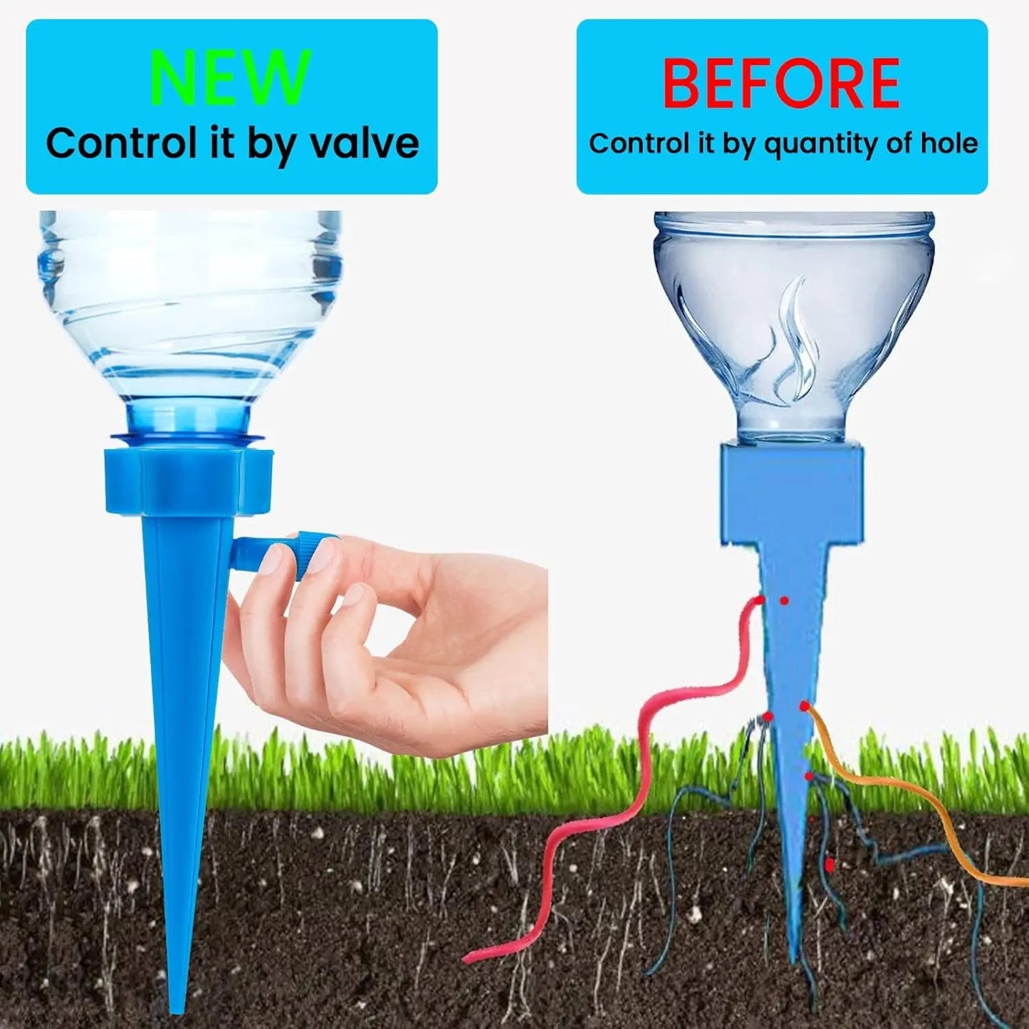 Frendorf | 10+5  | Automatisches Bewässerungssystem – Versorgt Pflanzen wochenlang mit Wasser