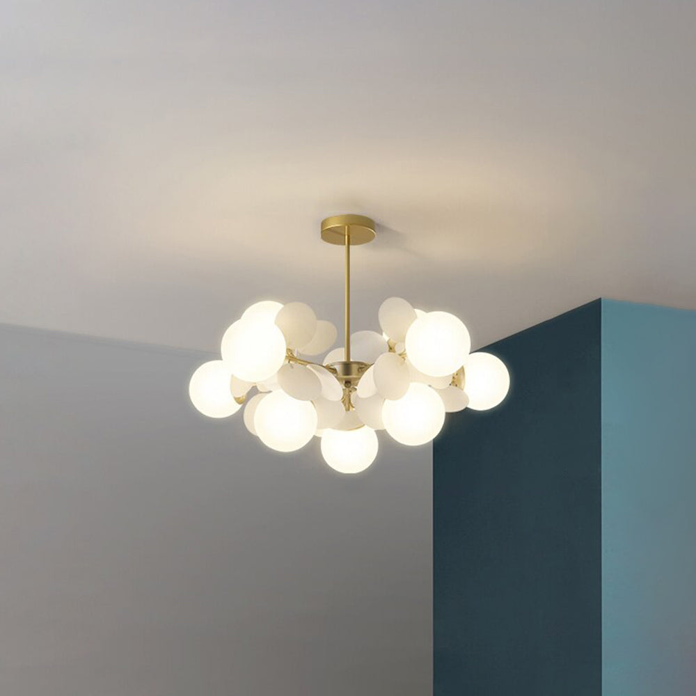 Frendorf | Blumenzweig Kronleuchter Wohnzimmer