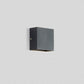 Moderne Minimalistische Quadratische Aluminium LED Wandleuchte