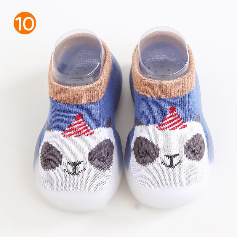 Frendorf | BabyFeet Niedliche Tiere - Rutschfeste Baby Schuh-Socken