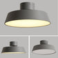 Frendorf | AuraDisk Nordic LED Deckenleuchte | Minimalistisches Runddesign | Aluminium | Flush Mount