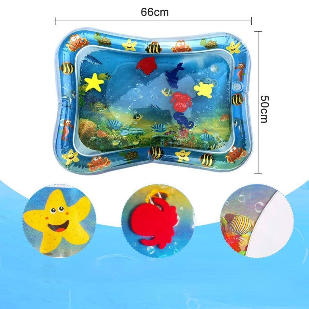 Frendorf | Aufblasbare Wasser-Sinnesmatte für Bauchlage für Baby & Haustier