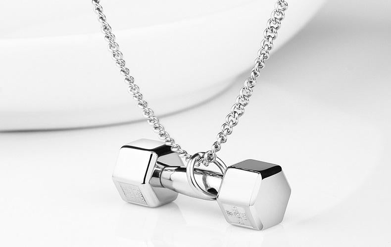 Frendorf | Coolste Kurzhantel-Halskette für Fitness-Liebhaber