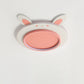 Moderne Einfachheit Kinder Eisen Acryl Kaninchen Runde LED Deckenleuchte Für Schlafzimmer