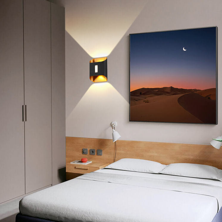 Frendorf | Luxorma ArcLume Außenwandleuchte | Modernes Design | Wasserdicht | Aluminium | LED für Terrassen