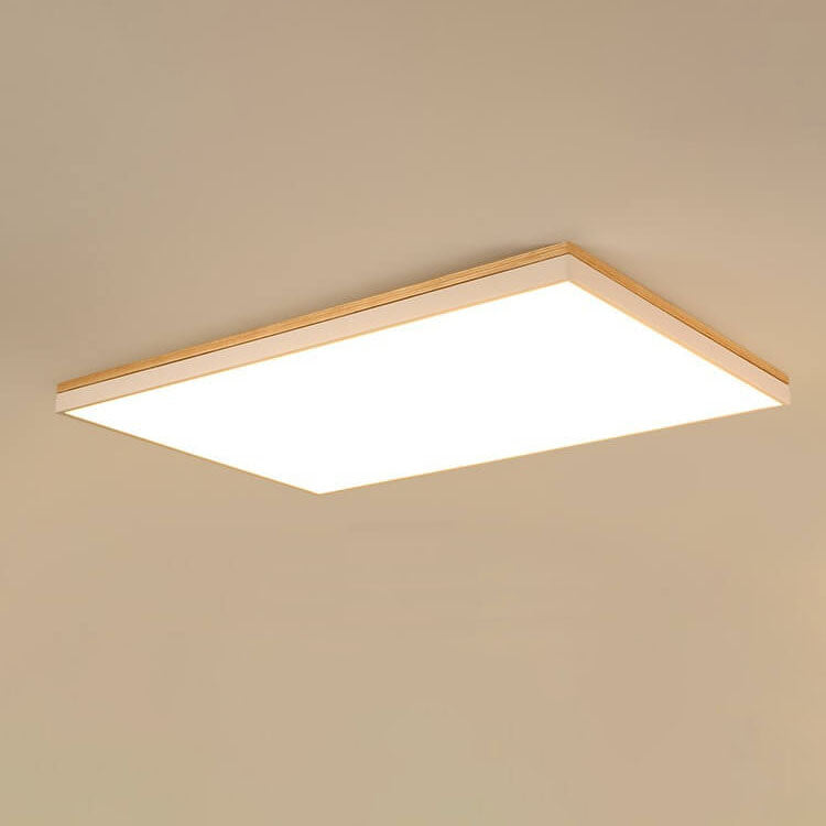 Frendorf | NordSphere LED Deckenleuchte | Nordic Design | Massivholz | Quadratisch & Rechteckig | Dimmbar | Warm- & Weißlicht