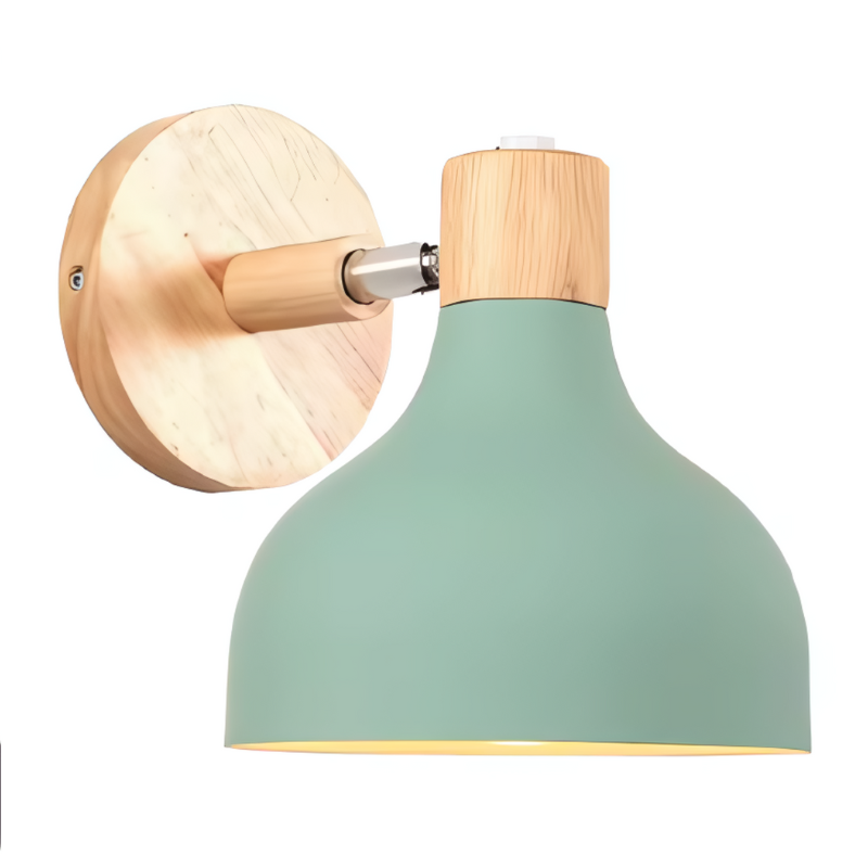 NordicWood | Rustikale Holz-Wandlampe