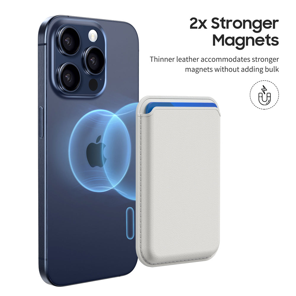 Frendorf | Beerenfarbe | Leder-Portemonnaie mit MagSafe