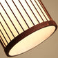 Frendorf | Bambora Zen Pendelleuchte | Handgewebte Bambus-Laterne | Japanisches Design | Natürliche Eleganz