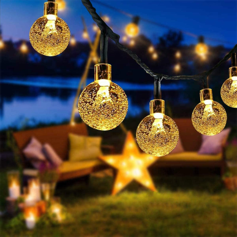 Frendorf | Solar Kristallkugel-Lichterkette