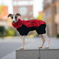 Vollständiger Schutz Polar Fleece Hund Overall mit abnehmbarem Kragen