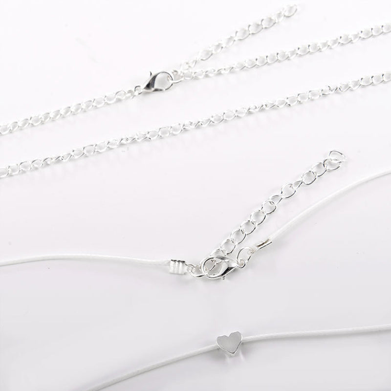 Frendorf | Bohemian Herzförmige Doppel-Fußkette