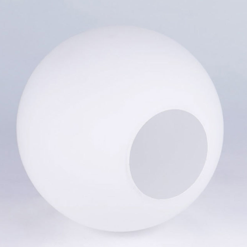 Frendorf | LuxeSphere Scandinavian Tischlampe | Holzsockel | Orb Glas-Design | Perfekt für Schlafzimmer & Wohnzimmer | Stimmungslicht