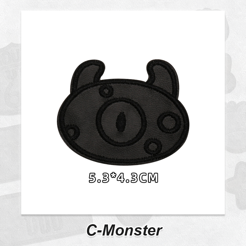 Frendorf | Nahtlose selbstklebende bestickte Patches für Kleidung | Waschbar & vielseitig