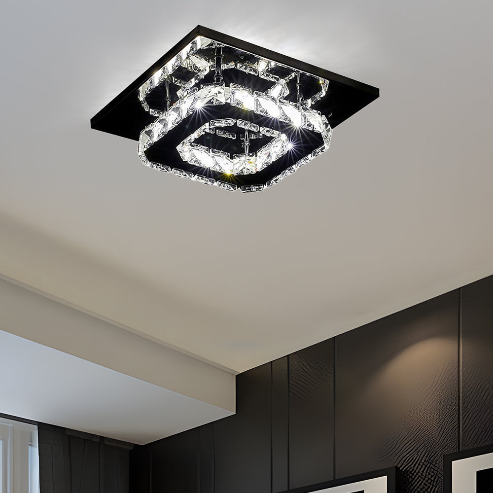 Frendorf | Deckenleuchte Kristall LED Modern Flush Fixture