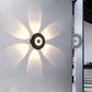 Frendorf | LumaNest LED Wandleuchte im skandinavischen Stil | Aluminium Rundschirm | Wetterfest für Außenbereich & Terrasse