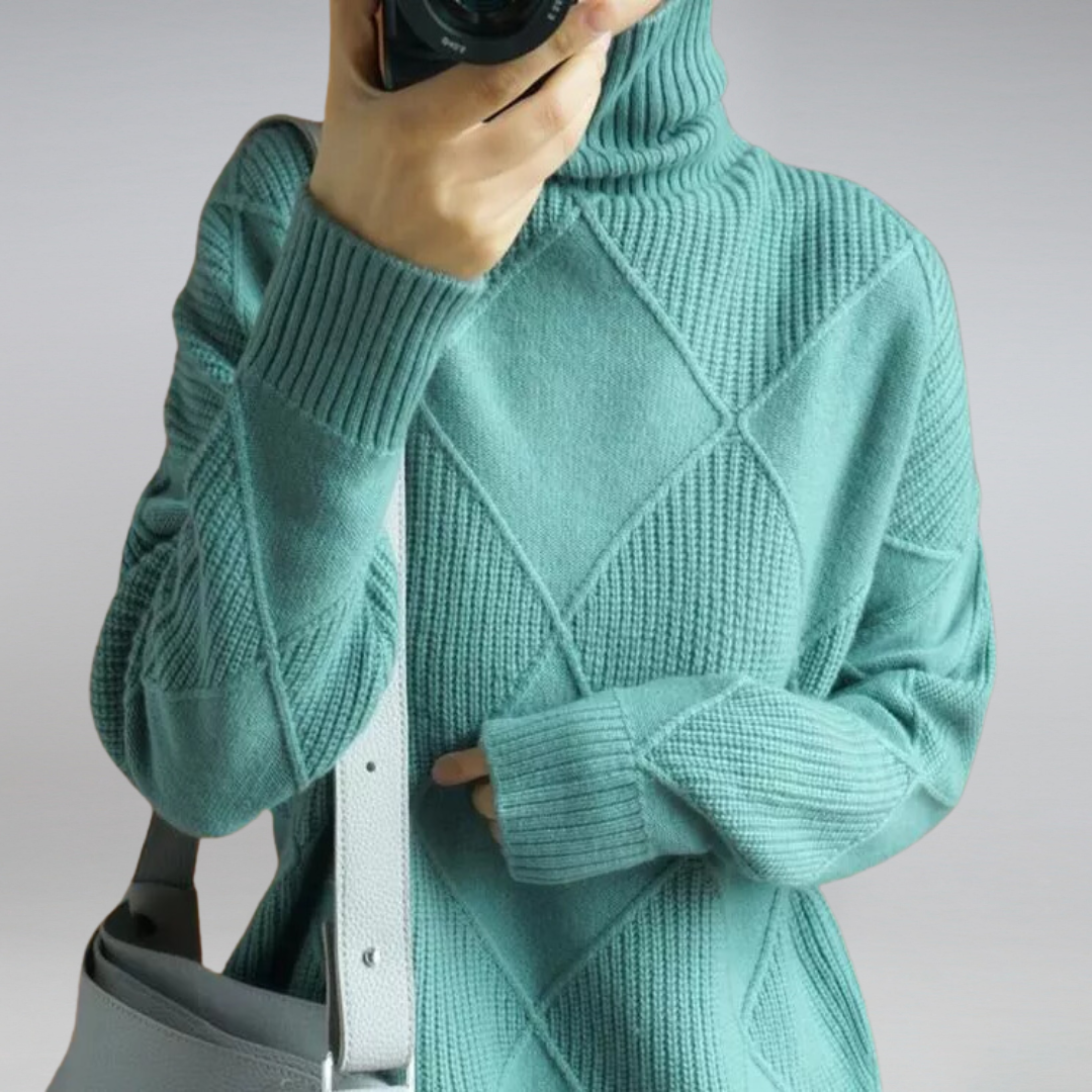 Frendorf | Kuscheliger  Damen Rollkragenpullover