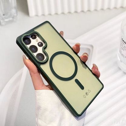 Frendorf | Samsung MagSafe-Hülle (Transparent) | "Kingdom"