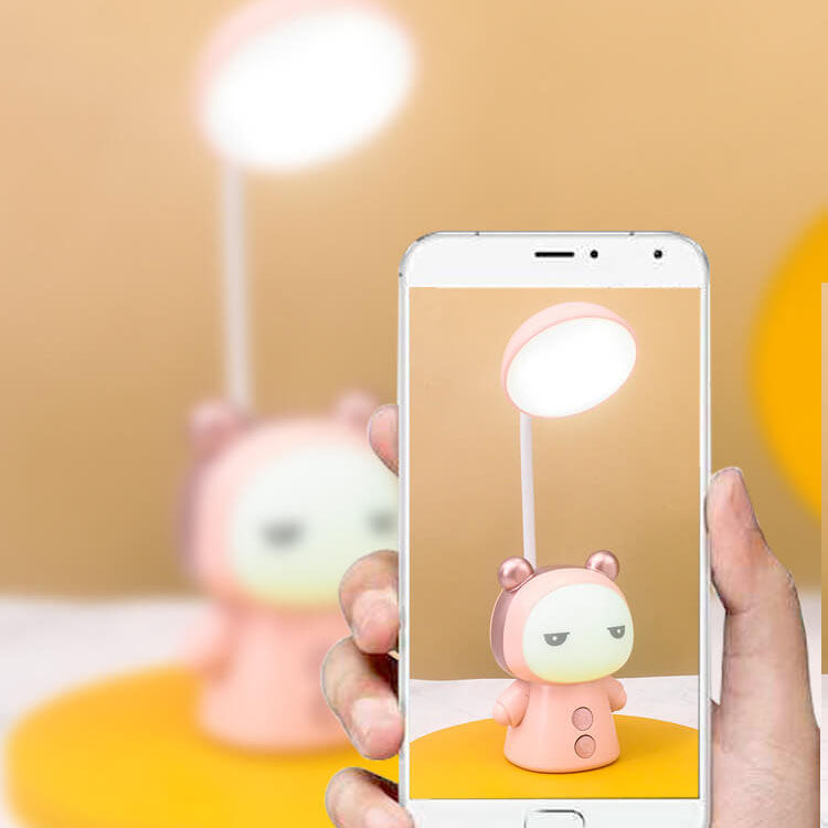 Frendorf | Kidova Cartoon LED Schreibtischlampe | Buntes Augenschonendes Licht | Kinderfreundliches Design