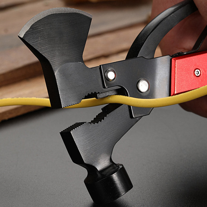 Frendorf | Stahlhammer-Axt-Multitool für Camping