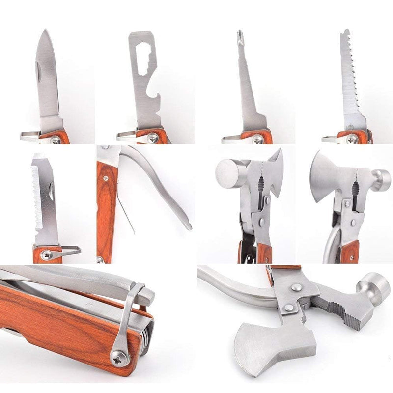 Frendorf | 16-in-1 tragbares multifunktionales Kriechhammer-Werkzeug