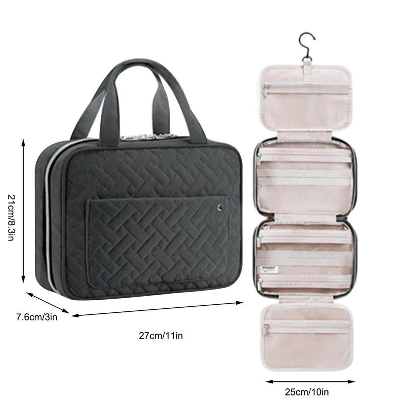 Frendorf | Perfekt für Reisen - Kulturtasche für Damen mit Aufhängehaken