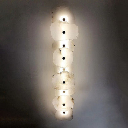 Chinesische moderne minimalistische rechteckige Lucite Eisen LED Wandleuchte Lampe