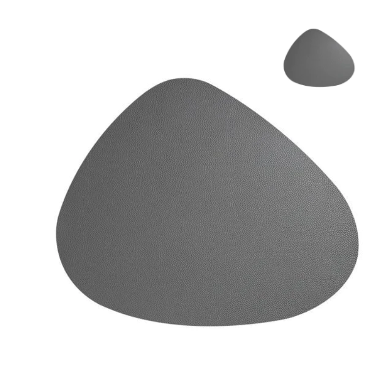 Pebble Platzmatte und Untersetzer