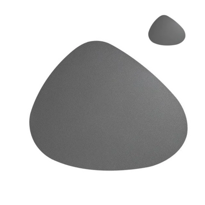Pebble Platzmatte und Untersetzer
