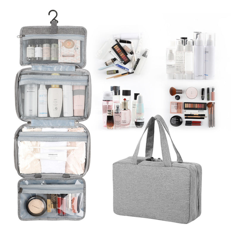 Frendorf | Perfekt für Reisen - Kulturtasche für Damen mit Aufhängehaken