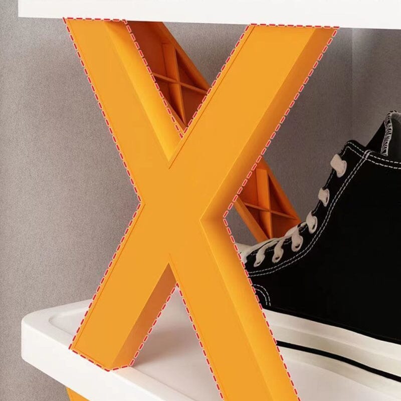 Frendorf | Faltbares Mehrschichtiges Schuhregal, Schuhlagerregal Organizer