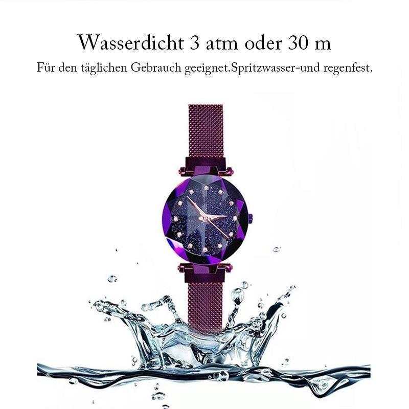 Frendorf | Neue Modetrend wasserdichte Sternenhimmel Mädchen Armbanduhr