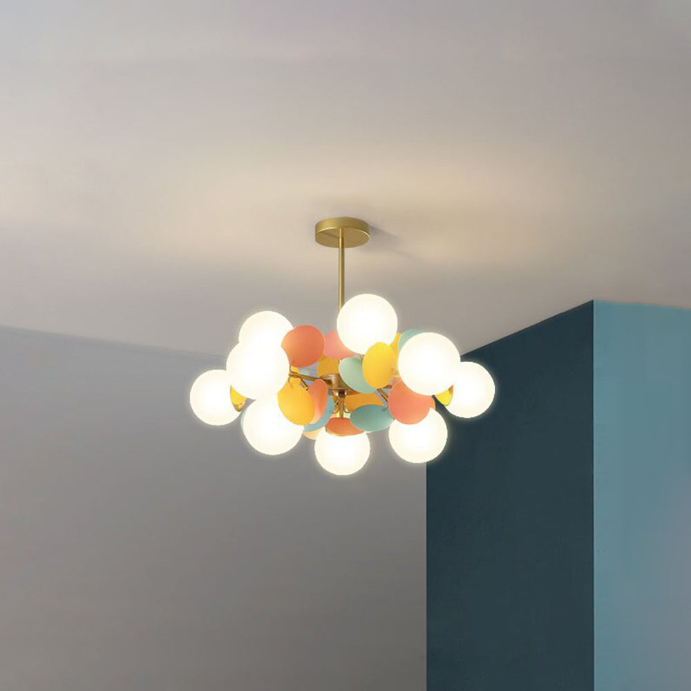 Frendorf | Blumenzweig Kronleuchter Wohnzimmer