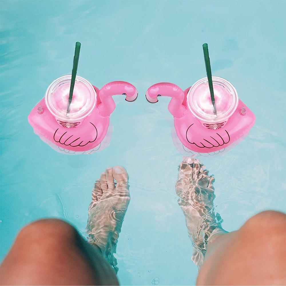 Aufblasbarer Flamingo-Pool-Schwimmring