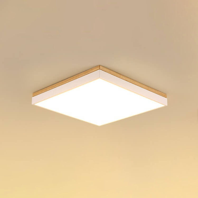 Frendorf | NordSphere LED Deckenleuchte | Nordic Design | Massivholz | Quadratisch & Rechteckig | Dimmbar | Warm- & Weißlicht