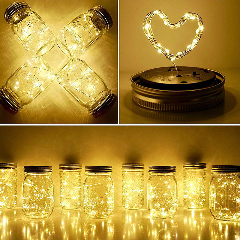 Frendorf | 6-Pack Mason Jar Solarlichter