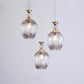 Frendorf | AuroSphere Gradient Glas Pendelleuchte | 1/3 Lichter | Insellicht | Modernes Design für Esszimmer & Küche