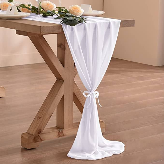 Frendorf | 10Ft. Chiffon Tischläufer