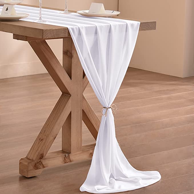 Frendorf | 10Ft. Chiffon Tischläufer