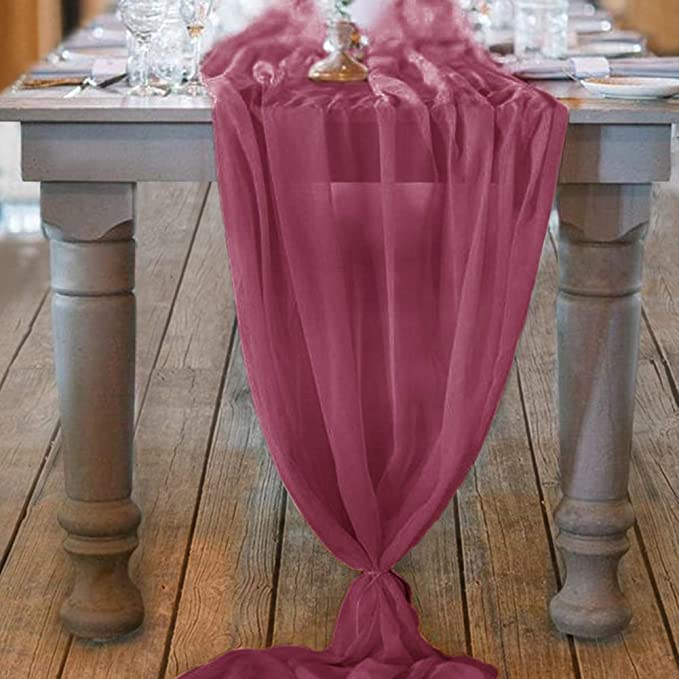 Frendorf | 10Ft. Chiffon Tischläufer