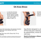Frendorf | Osteoarthritis Entlastungs-Knieschiene | Mediale und laterale OA-Unterstützung bei Knoch-an-Knochen-Arthritis-Schmerzen