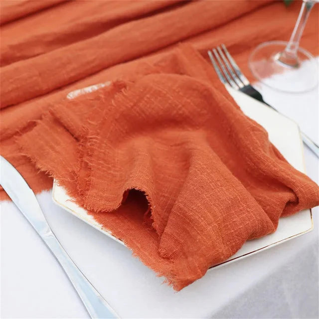 Frendorf | 10Stück Stoffserviette Baumwolle Tischaccessoires Leinenhandtuch Dekoration
