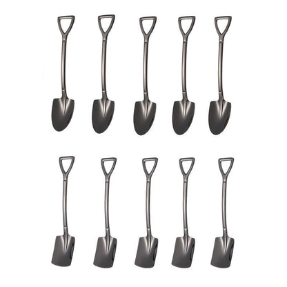Frendorf | 10PCS Kaffee Löffel Schaufel Dessertlöffel Teelöffel Rührlöffel