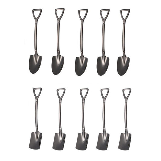 Frendorf | 10PCS Kaffee Löffel Schaufel Dessertlöffel Teelöffel Rührlöffel