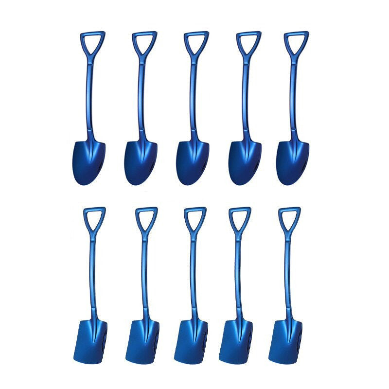 Frendorf | 10PCS Kaffee Löffel Schaufel Dessertlöffel Teelöffel Rührlöffel