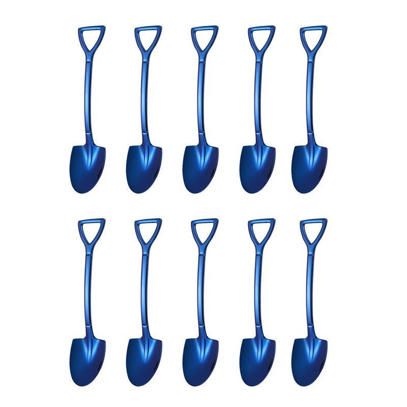Frendorf | 10PCS Kaffee Löffel Schaufel Dessertlöffel Teelöffel Rührlöffel