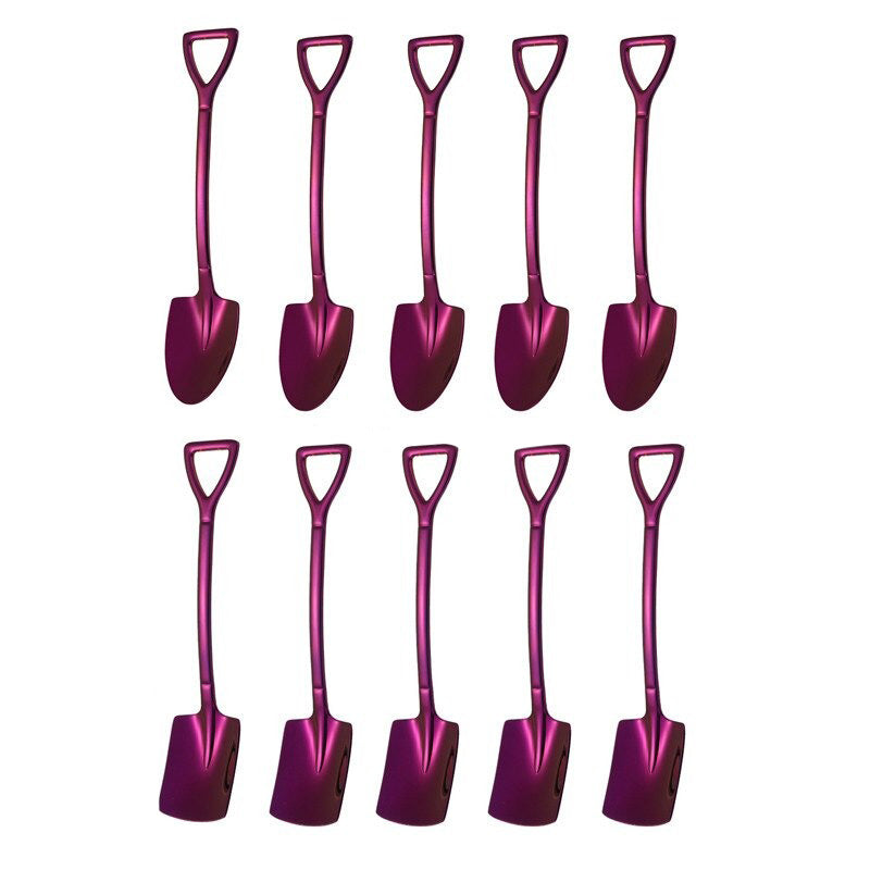 Frendorf | 10PCS Kaffee Löffel Schaufel Dessertlöffel Teelöffel Rührlöffel