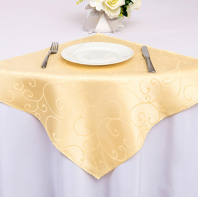 Frendorf | 10 Stück Polyester Jacquard Tisch Servietten Abendessen Servietten Taschentücher